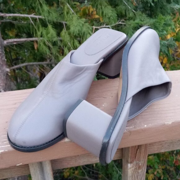 Everlane Shoes - Everlane Day Heel Slip in Chunky Heel Mules sz 9 1/2 NEW